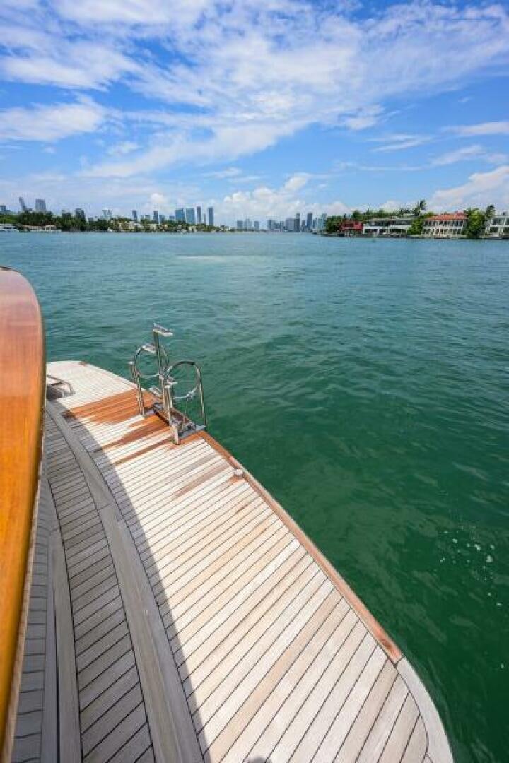 a boat on the water aboard ELECTRA Yacht for Sale