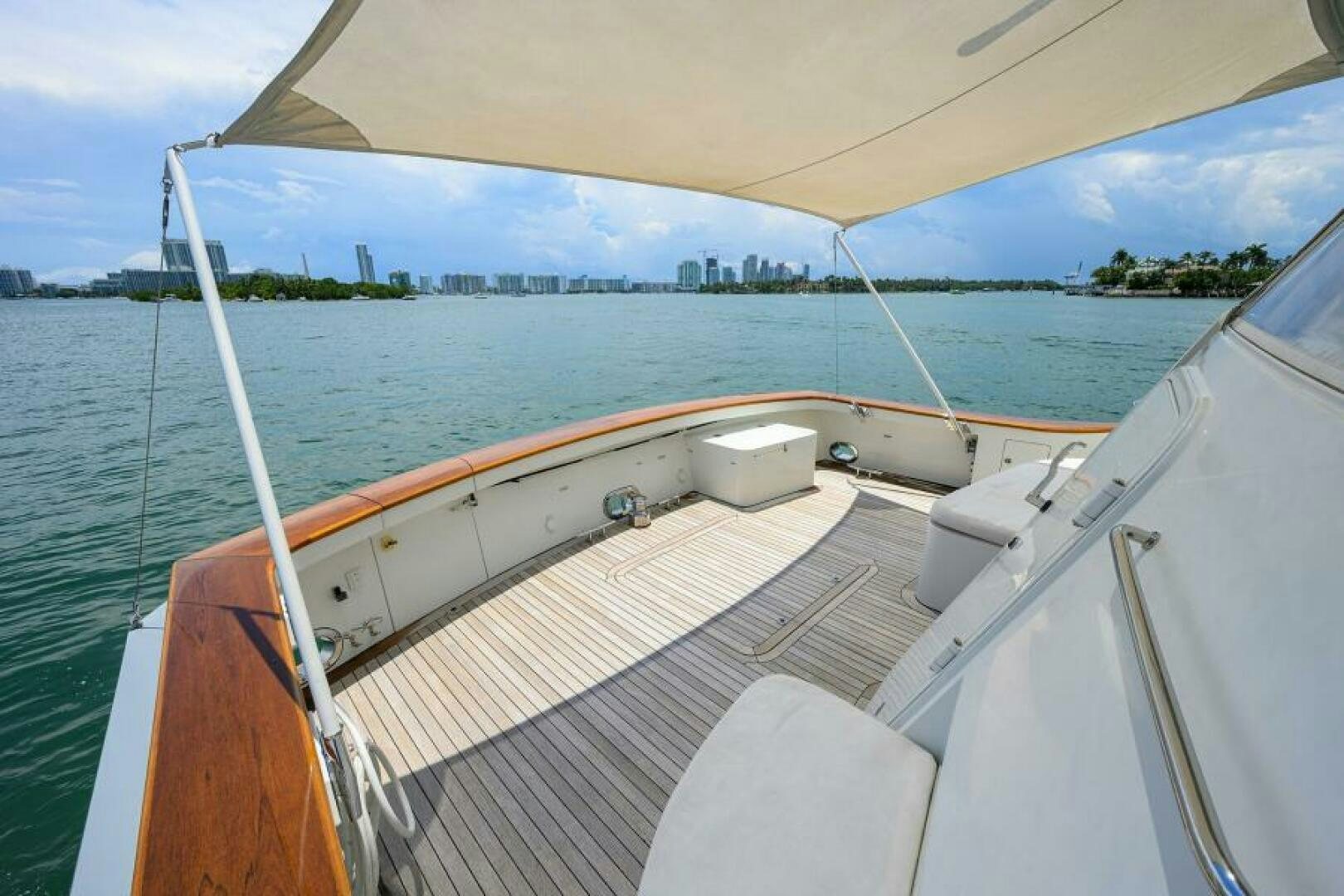 a boat on the water aboard ELECTRA Yacht for Sale