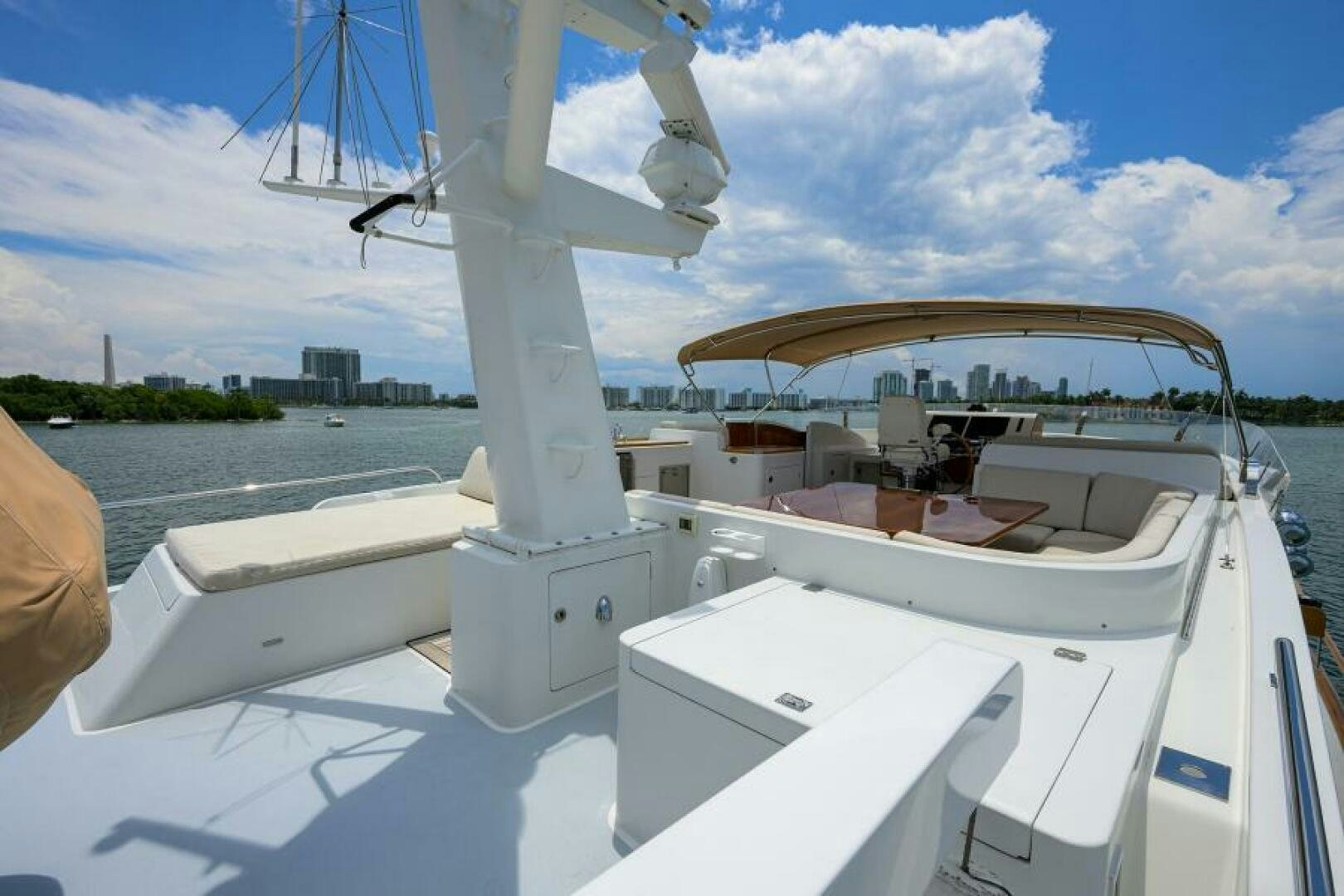 a boat on the water aboard ELECTRA Yacht for Sale
