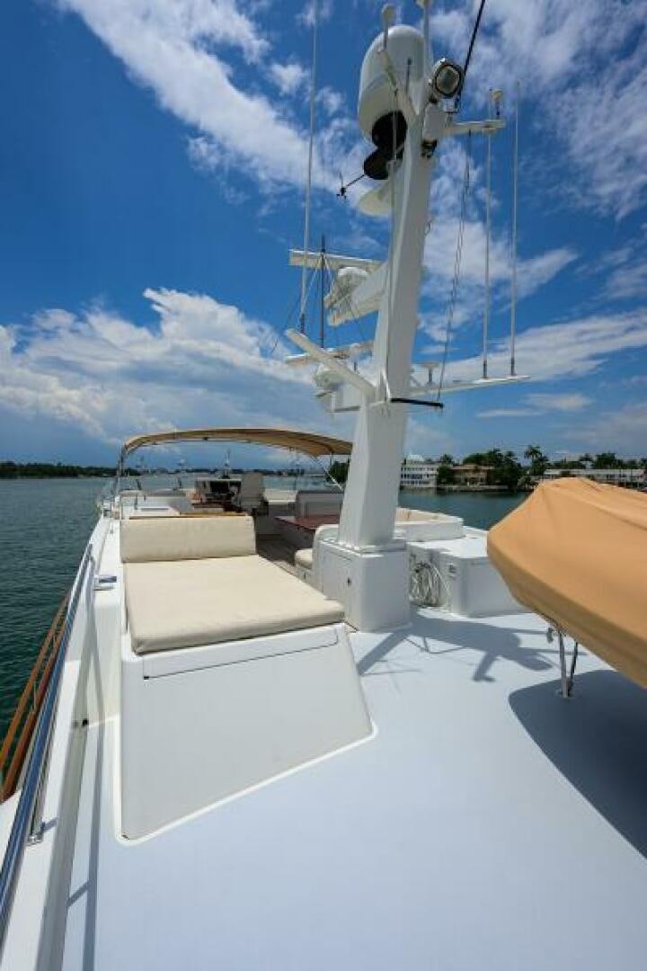 a boat on the water aboard ELECTRA Yacht for Sale