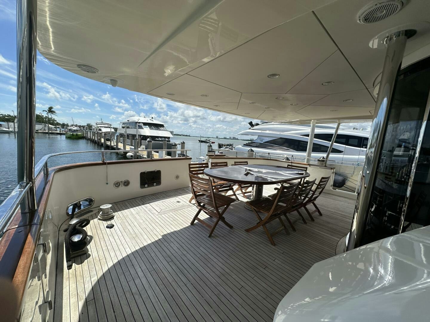 a boat on the water aboard 100 AZIMUT JUMBO Yacht for Sale