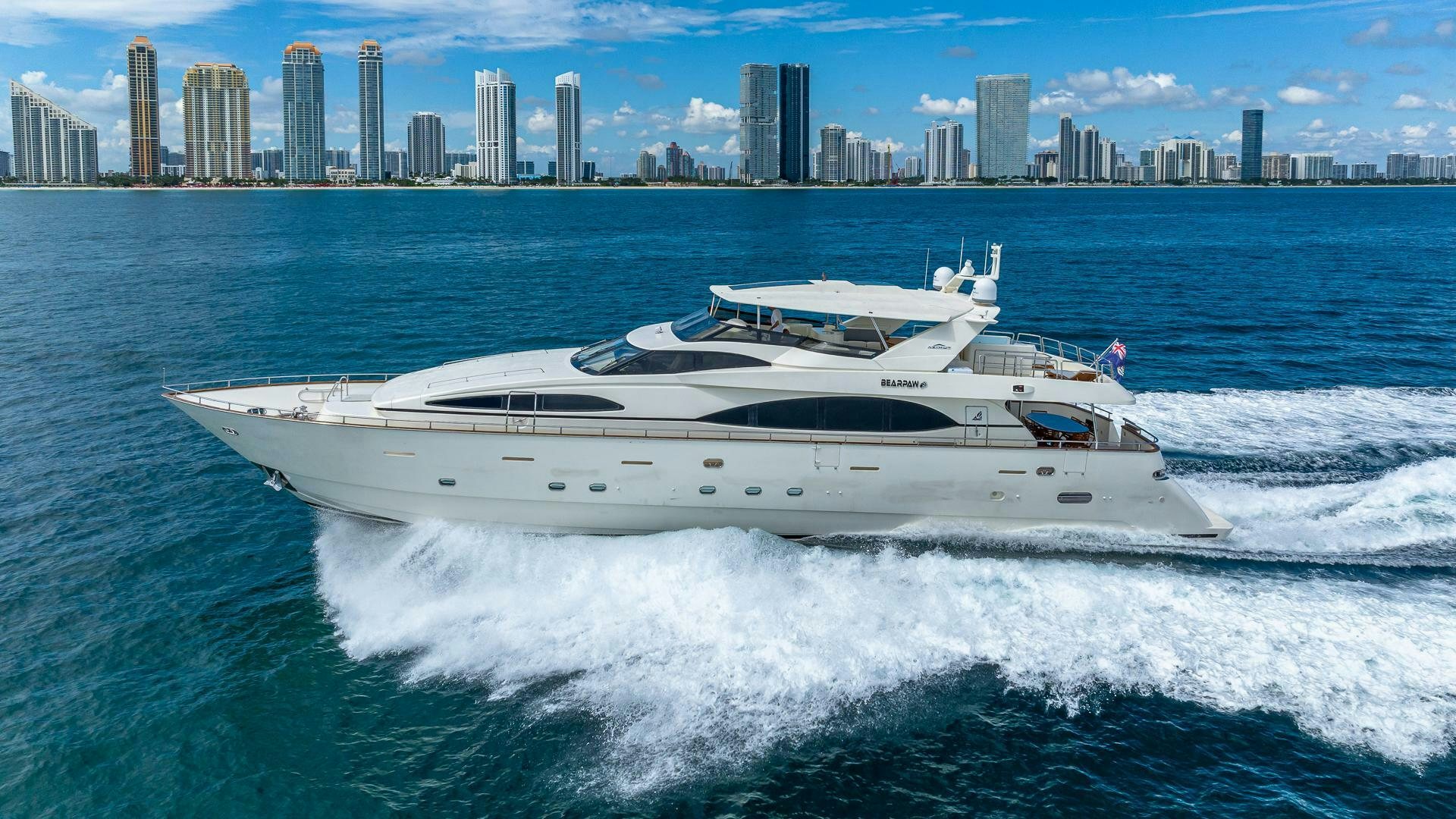a boat on the water aboard 100 AZIMUT JUMBO Yacht for Sale