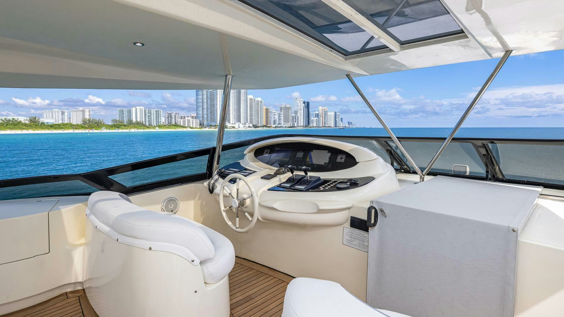 a boat on a boat aboard 100 AZIMUT JUMBO Yacht for Sale