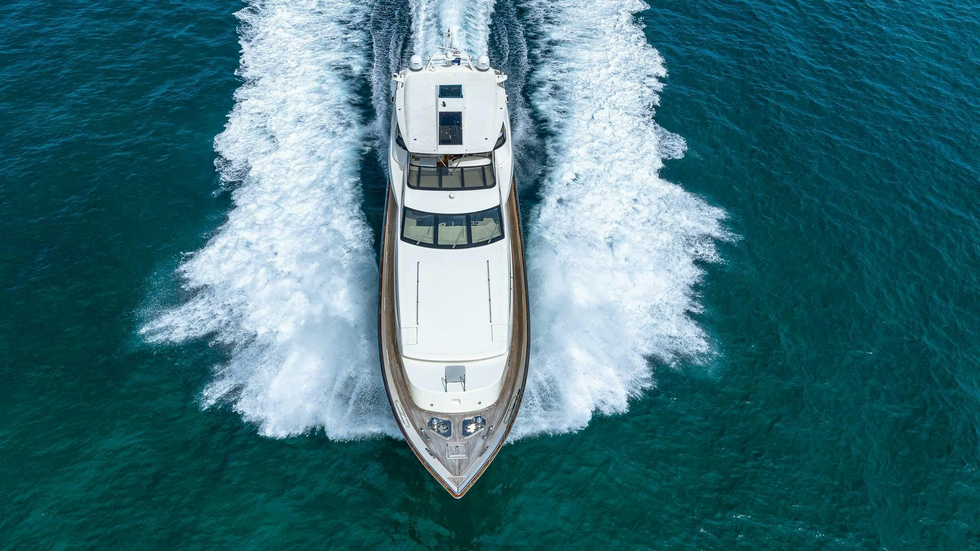 a ship in the water aboard 100 AZIMUT JUMBO Yacht for Sale
