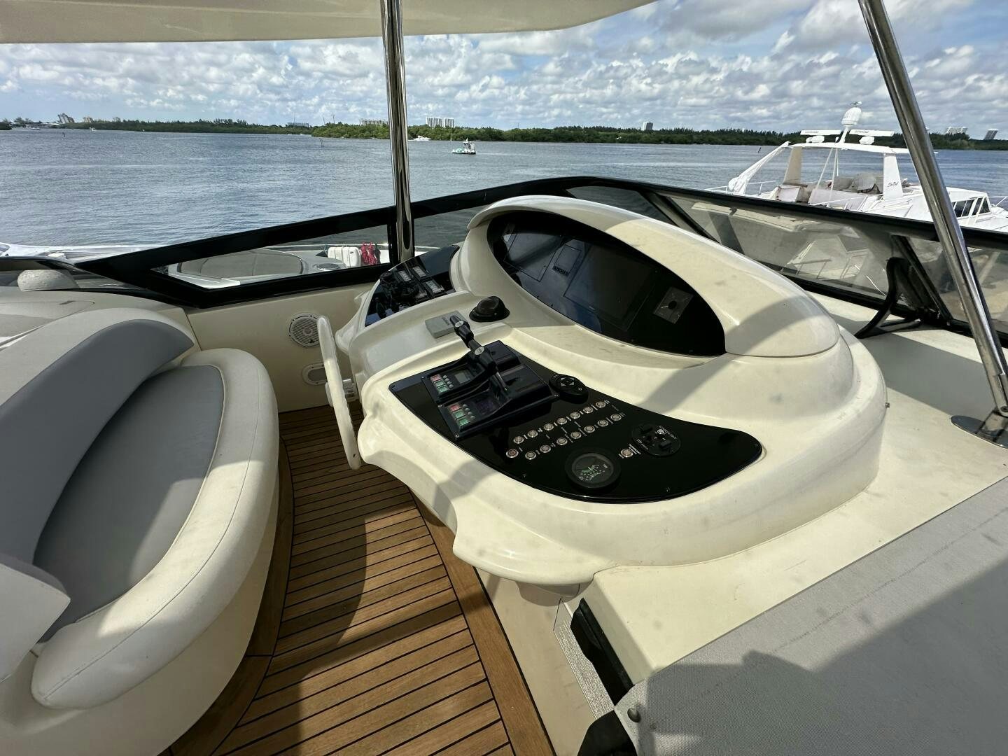 a boat on the water aboard 100 AZIMUT JUMBO Yacht for Sale
