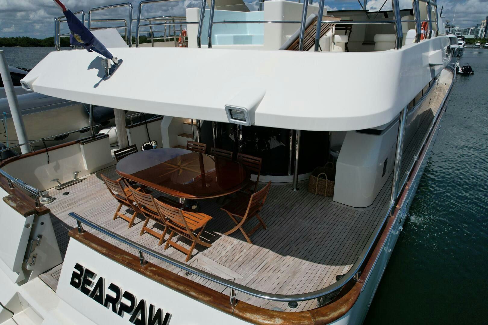 a boat on the water aboard 100 AZIMUT JUMBO Yacht for Sale