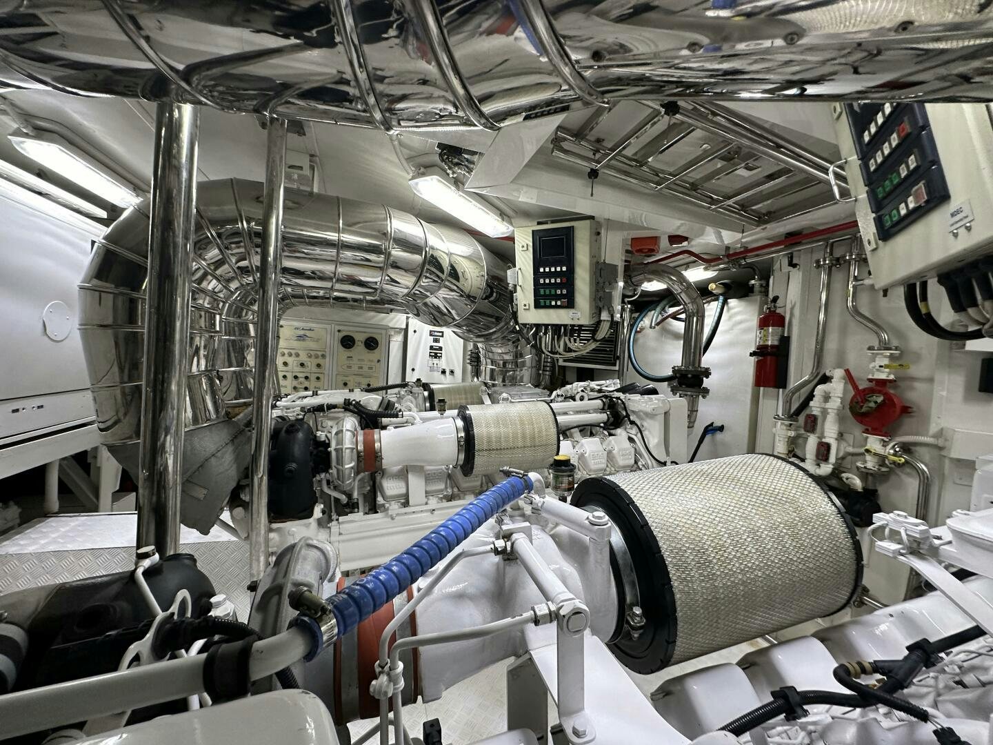 a close-up of a car aboard 100 AZIMUT JUMBO Yacht for Sale