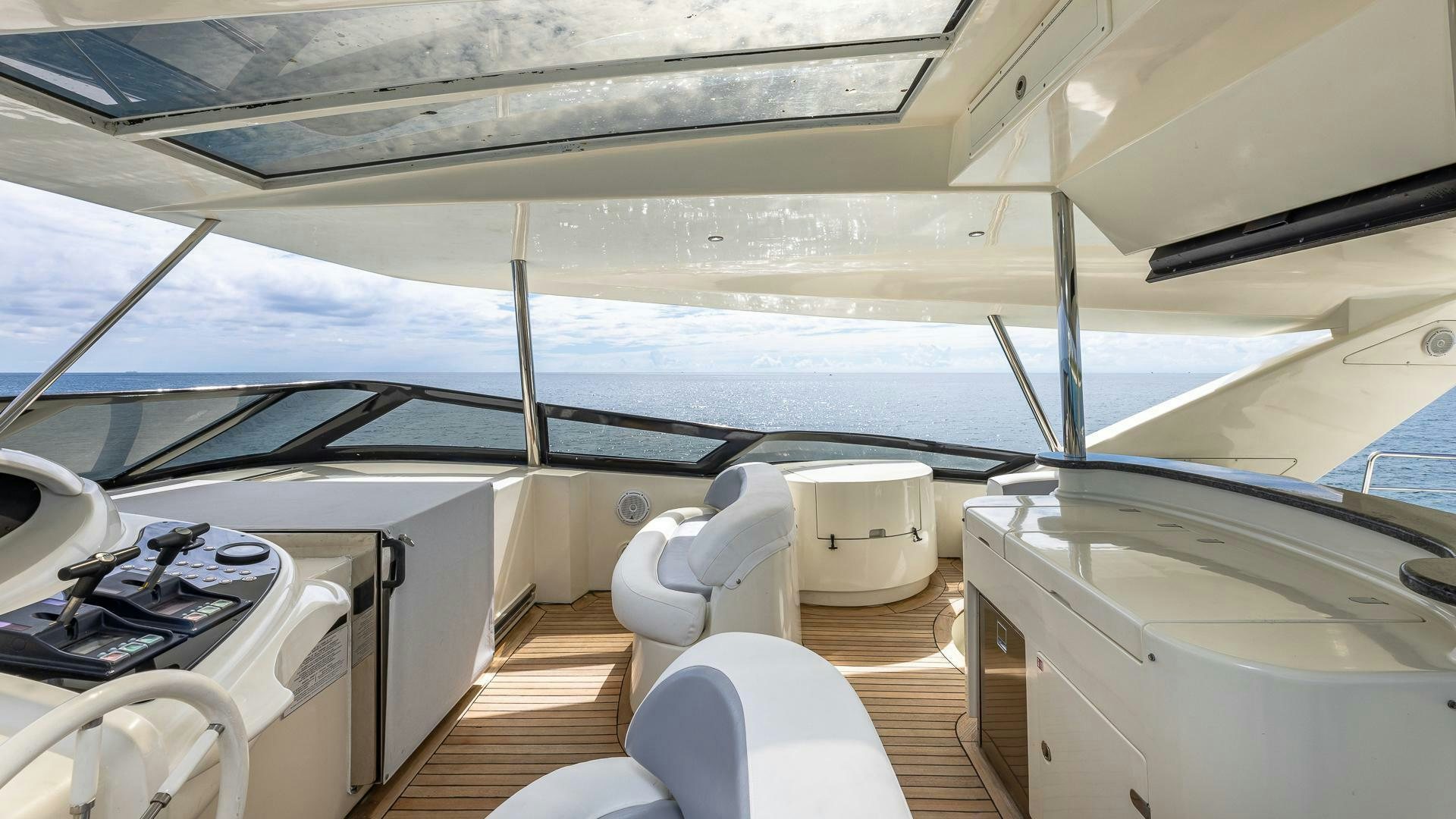 inside of a boat aboard 100 AZIMUT JUMBO Yacht for Sale