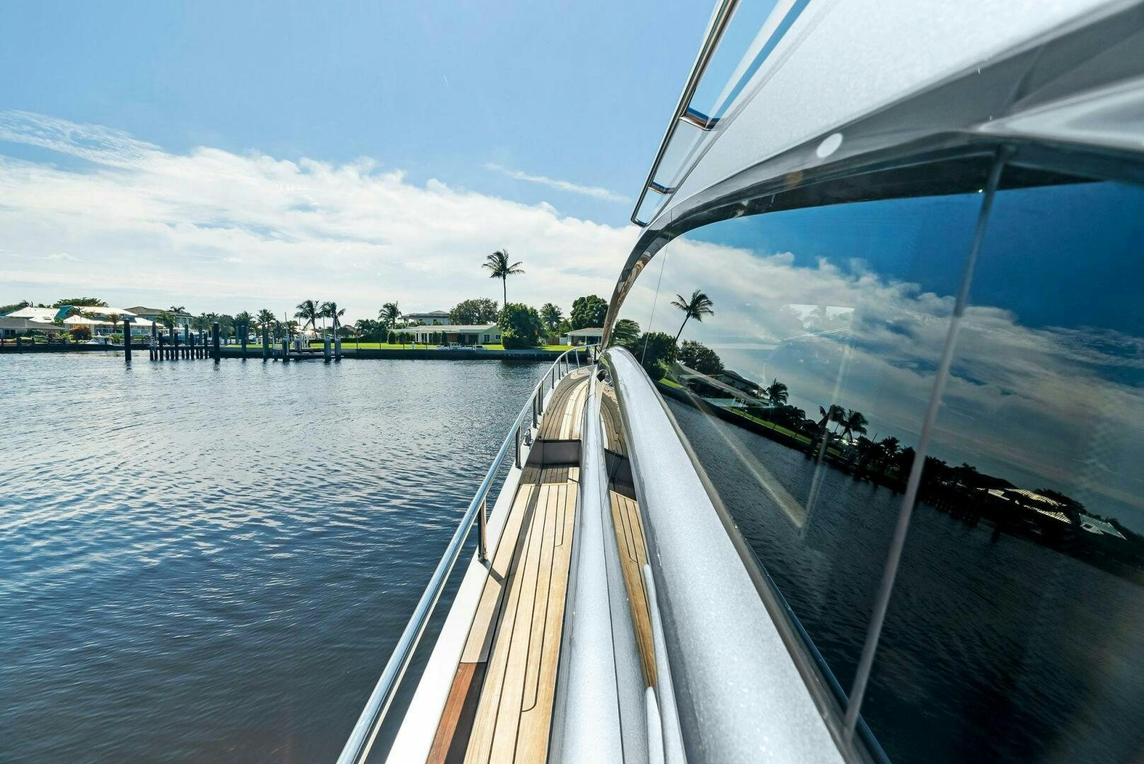 a boat on the water aboard G Yacht for Sale