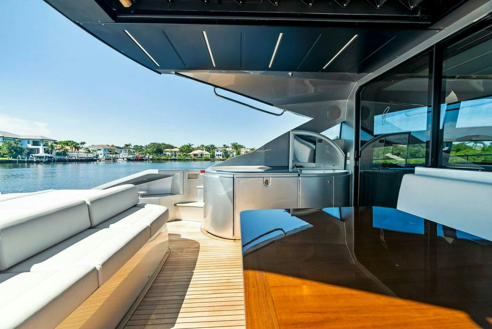 a boat on the water aboard G Yacht for Sale