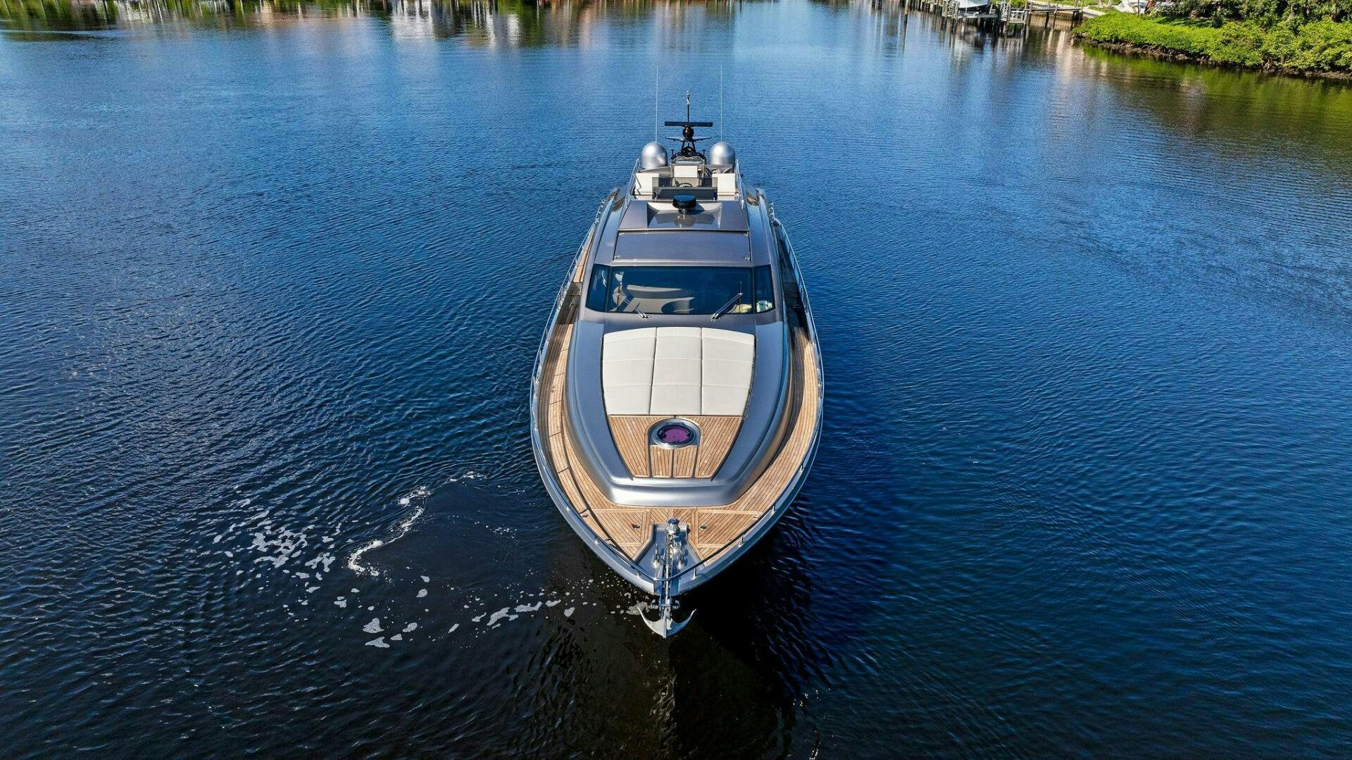 a boat on the water aboard G Yacht for Sale