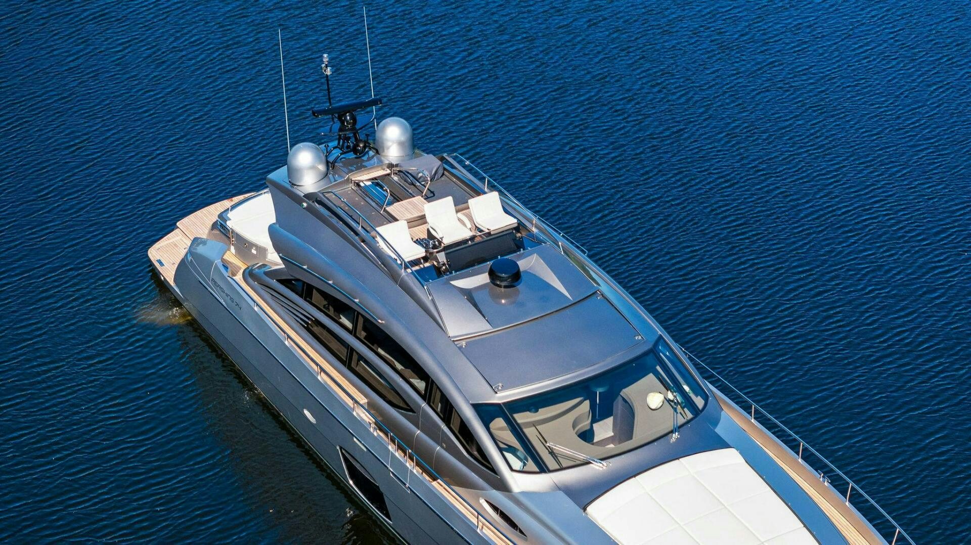 a boat on the water aboard G Yacht for Sale