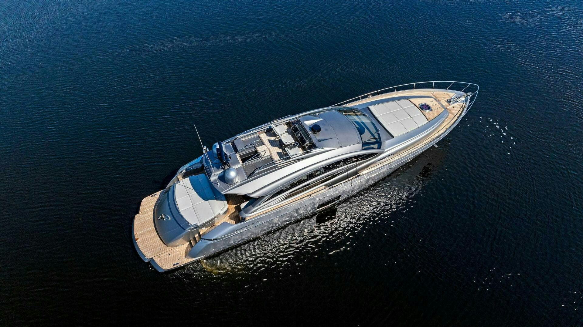 a boat on the water aboard G Yacht for Sale