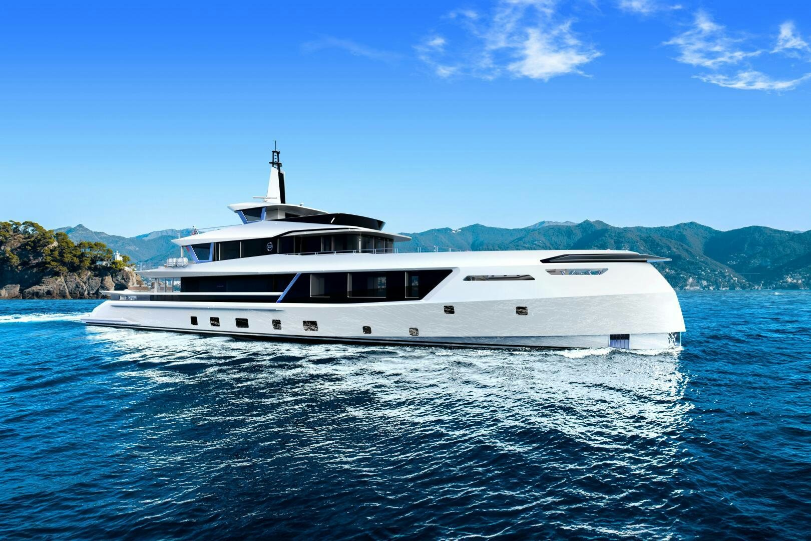 a boat on the water aboard DYNAMIQ GTT 170 Yacht for Sale