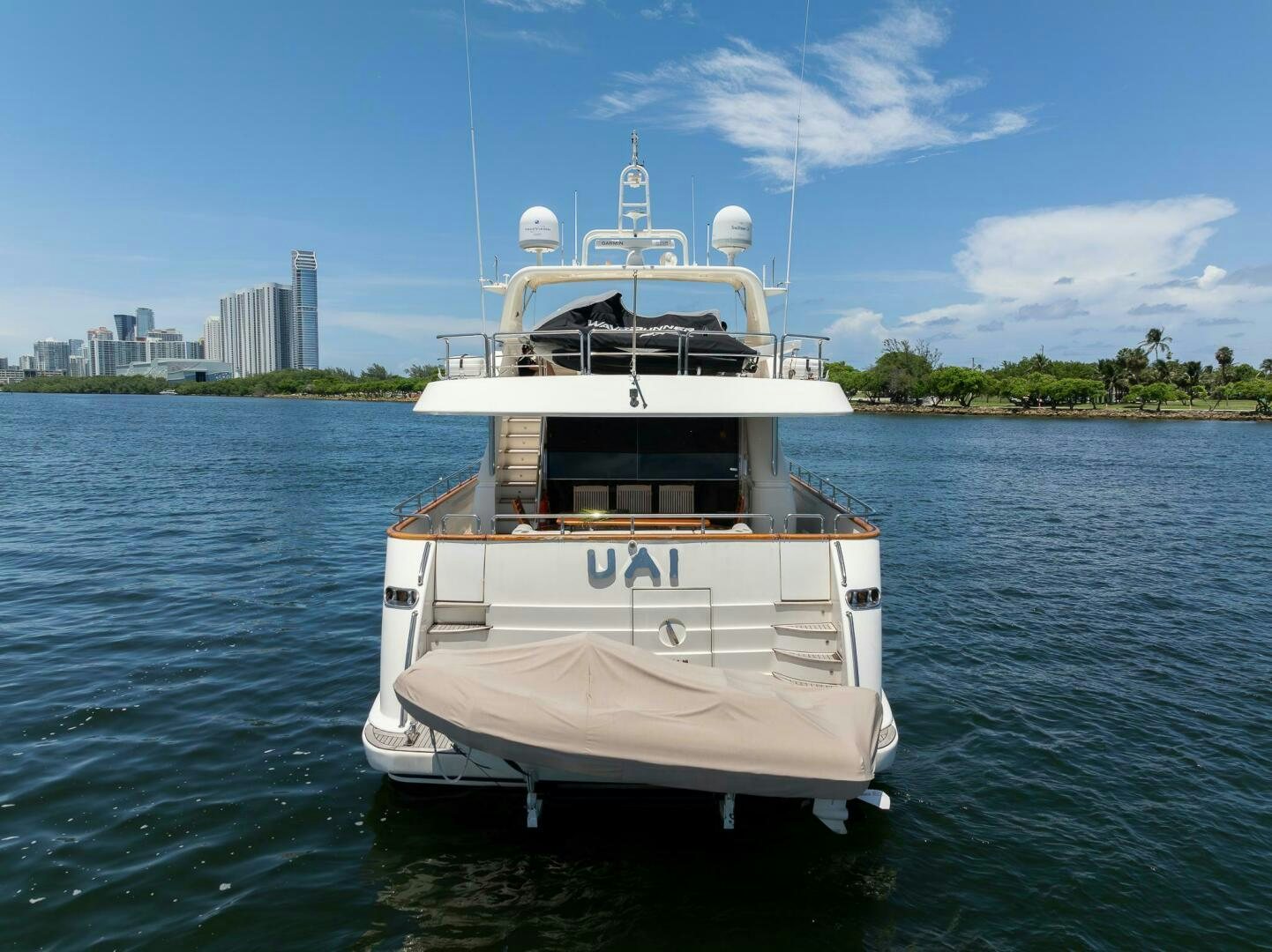 a boat on the water aboard ONE MORE TIME Yacht for Sale