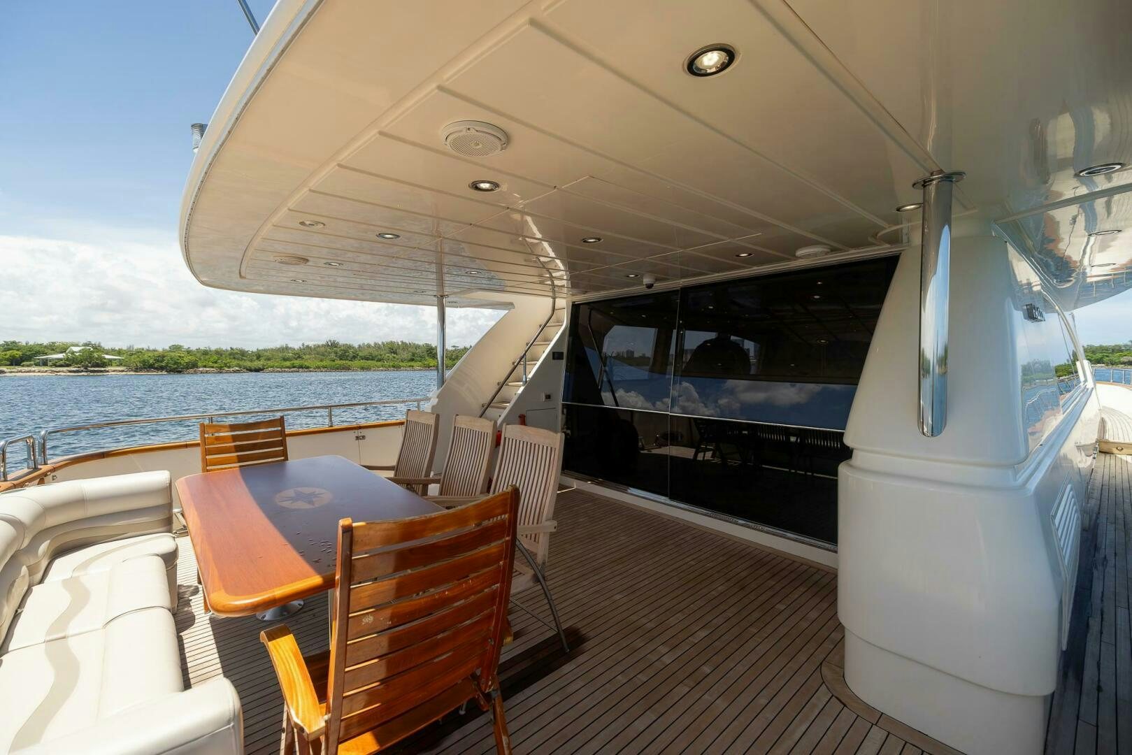 a boat on the water aboard ONE MORE TIME Yacht for Sale