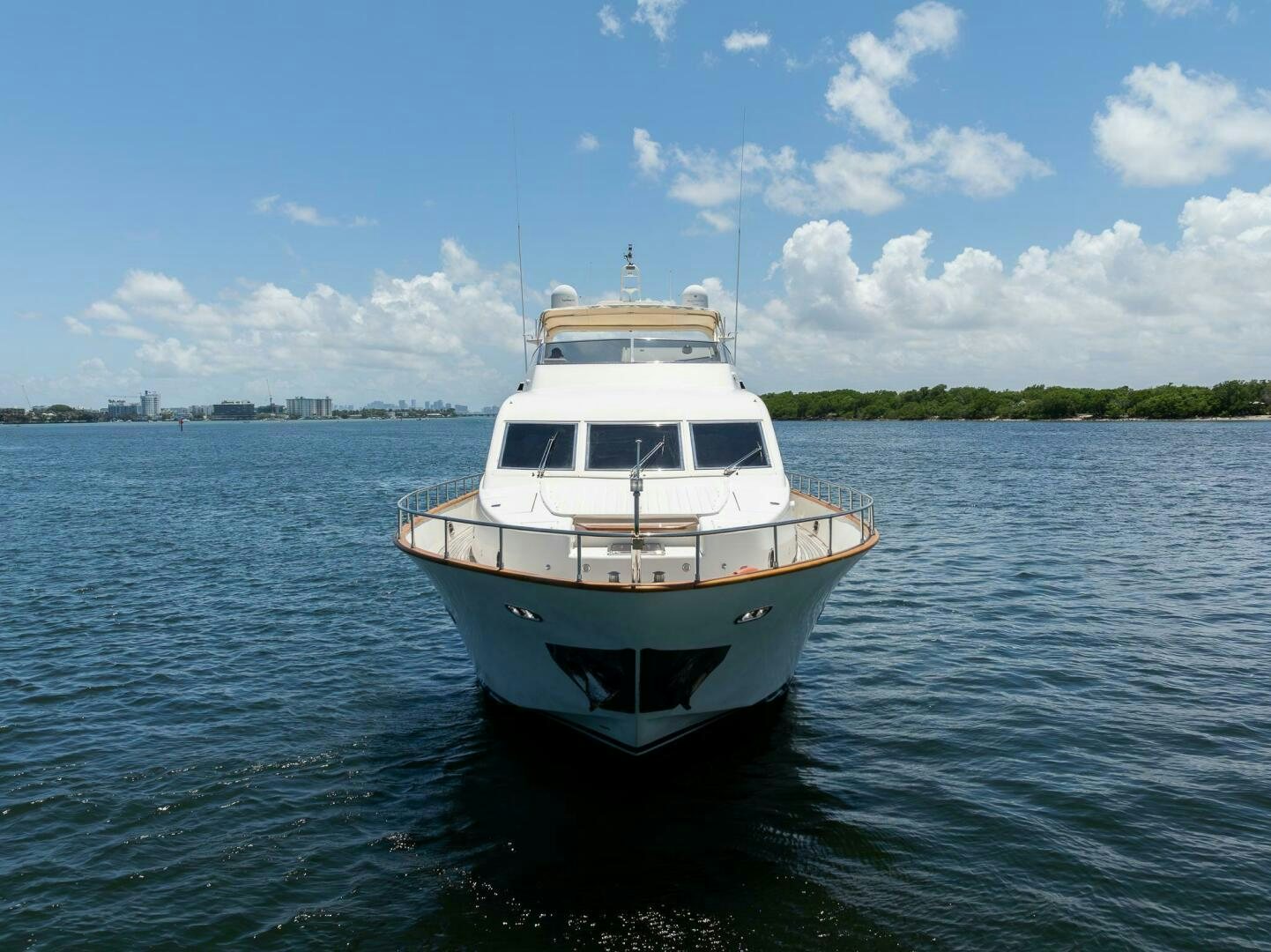 a boat in the water aboard ONE MORE TIME Yacht for Sale