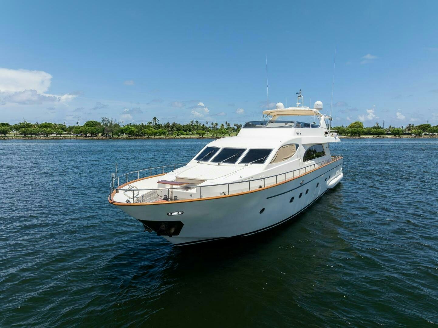 a boat on the water aboard ONE MORE TIME Yacht for Sale
