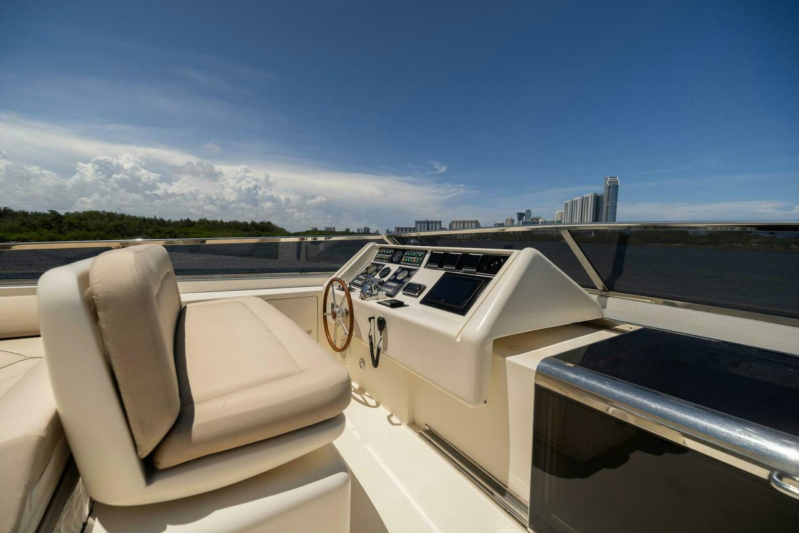 a boat on the water aboard ONE MORE TIME Yacht for Sale