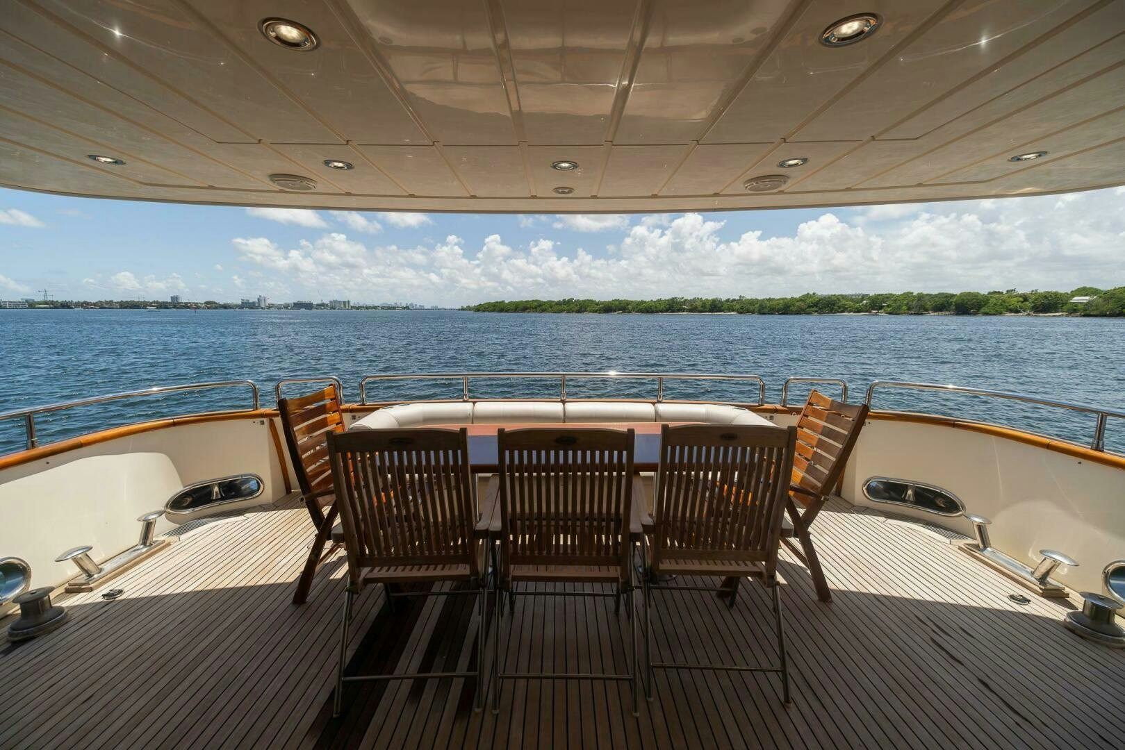 a boat on the water aboard ONE MORE TIME Yacht for Sale