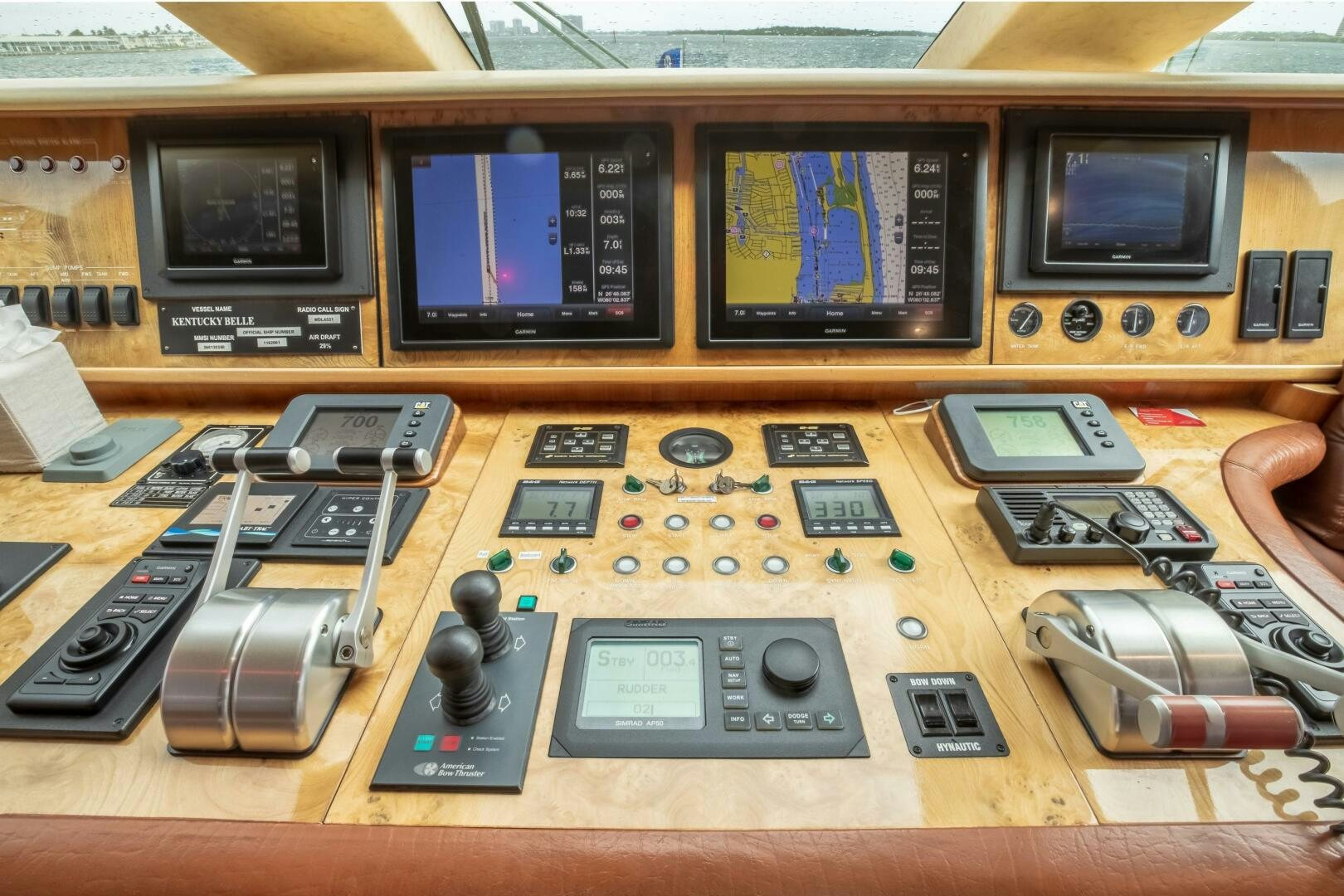 a person holding a game controller aboard KENTUCKY BELLE Yacht for Sale