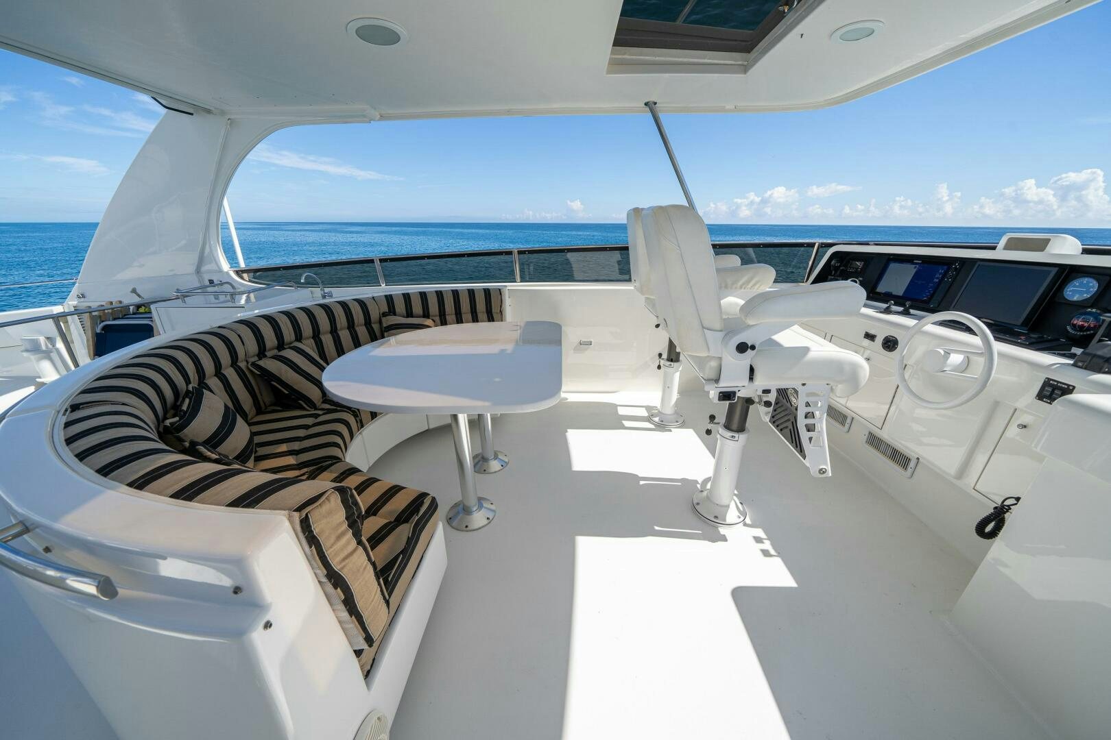 a boat on the water aboard PRESTIGE WORLDWIDE Yacht for Sale