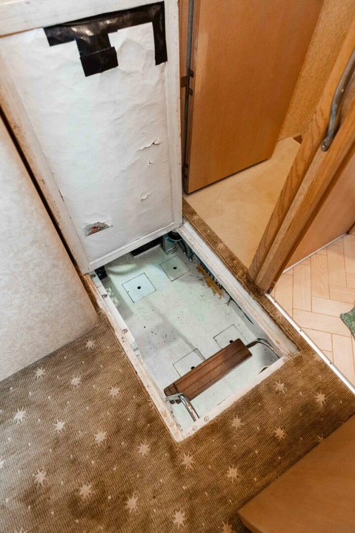 a sink in a bathroom aboard KRAKEN Yacht for Sale