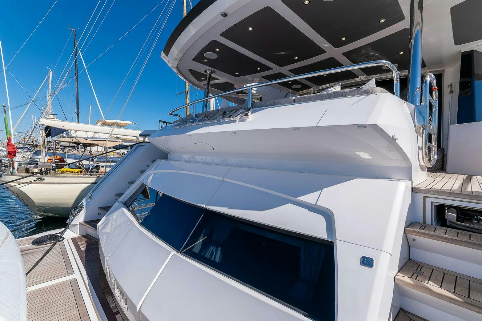 a boat on the water aboard INSOMNIA Yacht for Sale