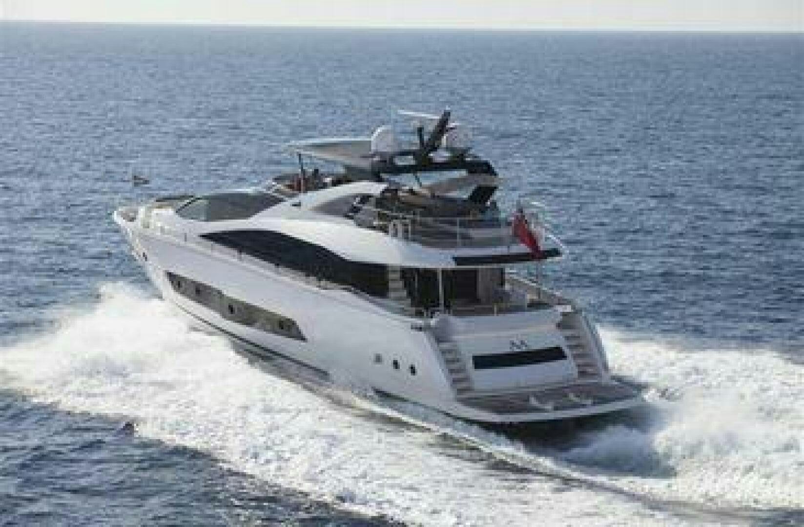a boat on the water aboard INSOMNIA Yacht for Sale