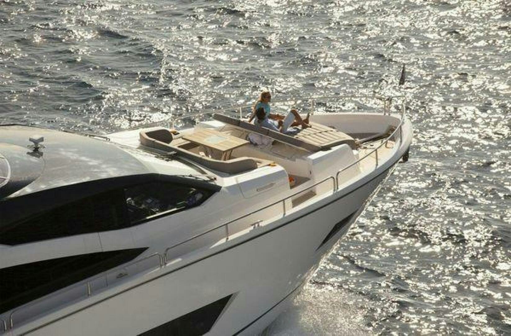 a boat in the water aboard INSOMNIA Yacht for Sale