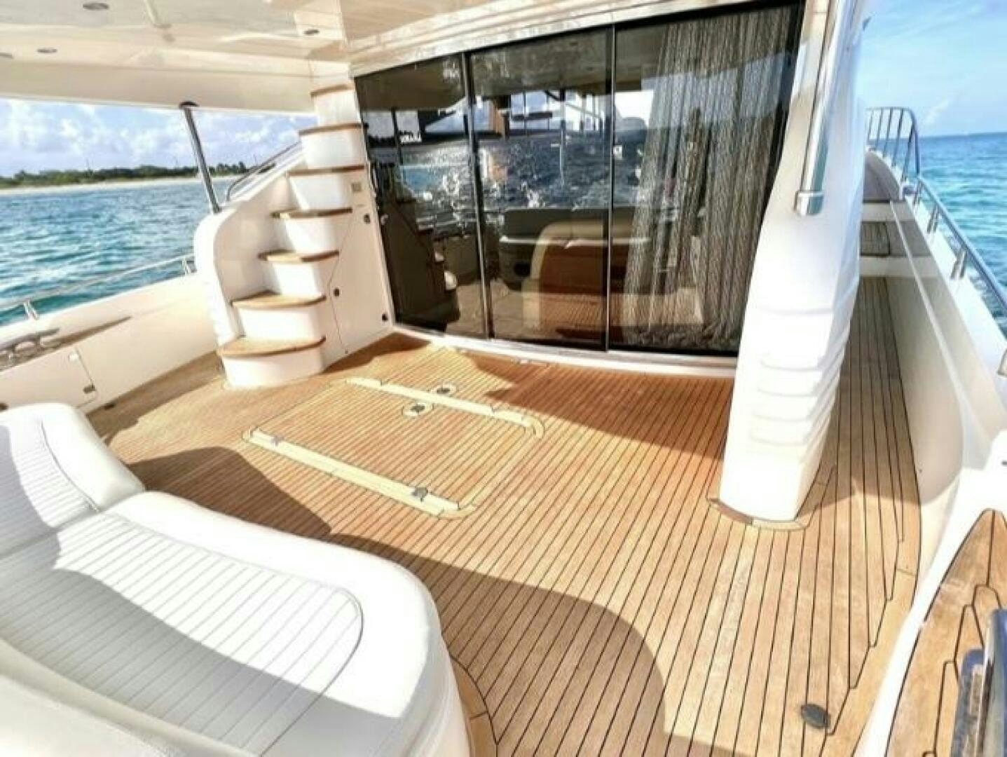 a boat on the water aboard UNIQ Yacht for Sale