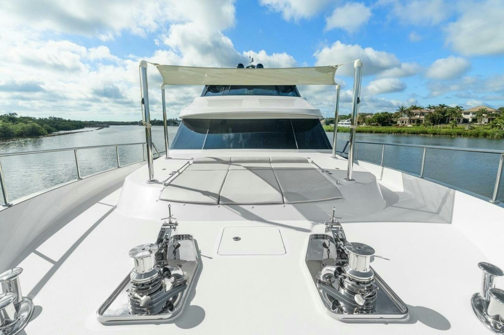 a boat on a body of water aboard LADY G Yacht for Sale