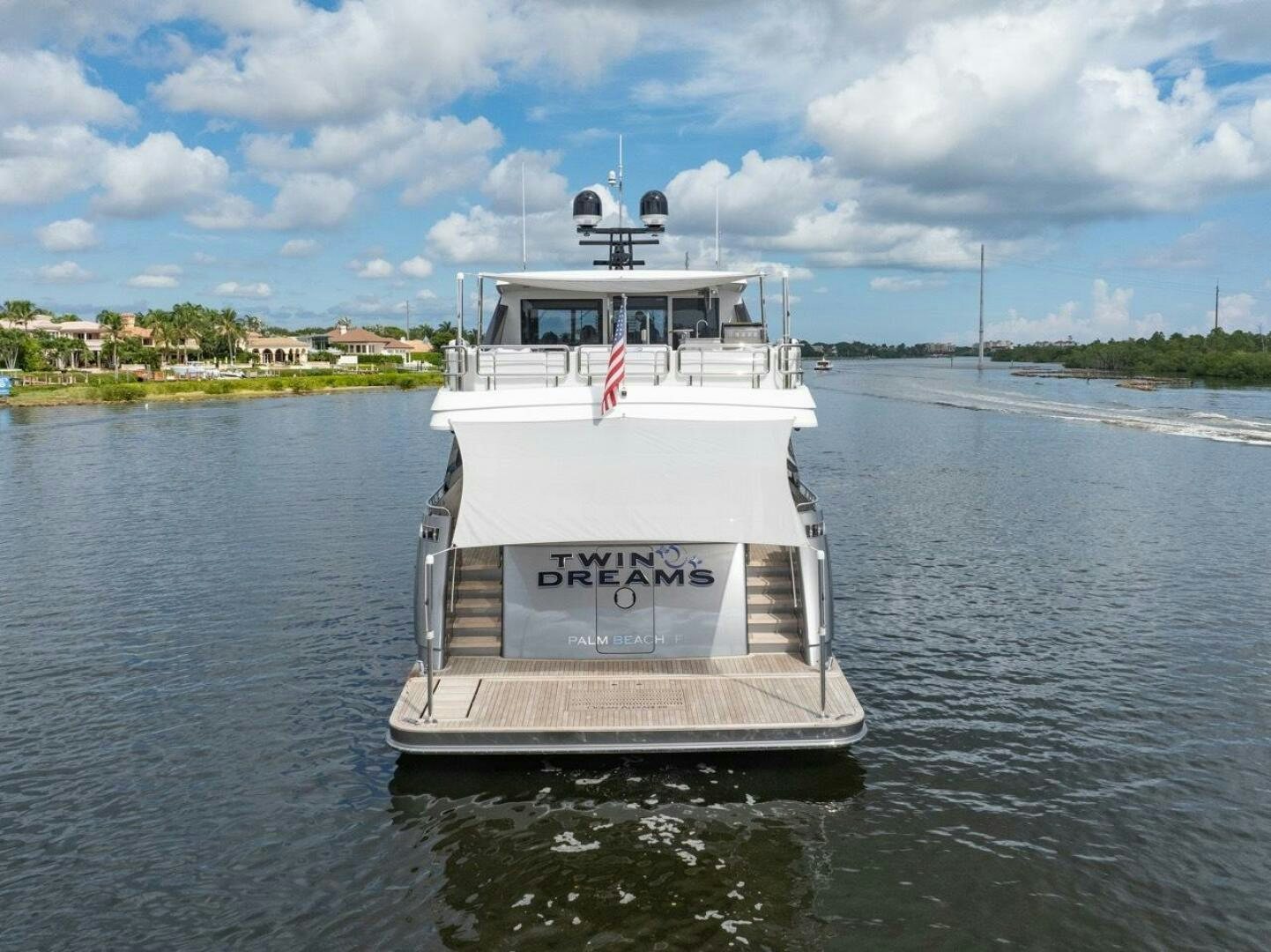 a boat on the water aboard LADY G Yacht for Sale