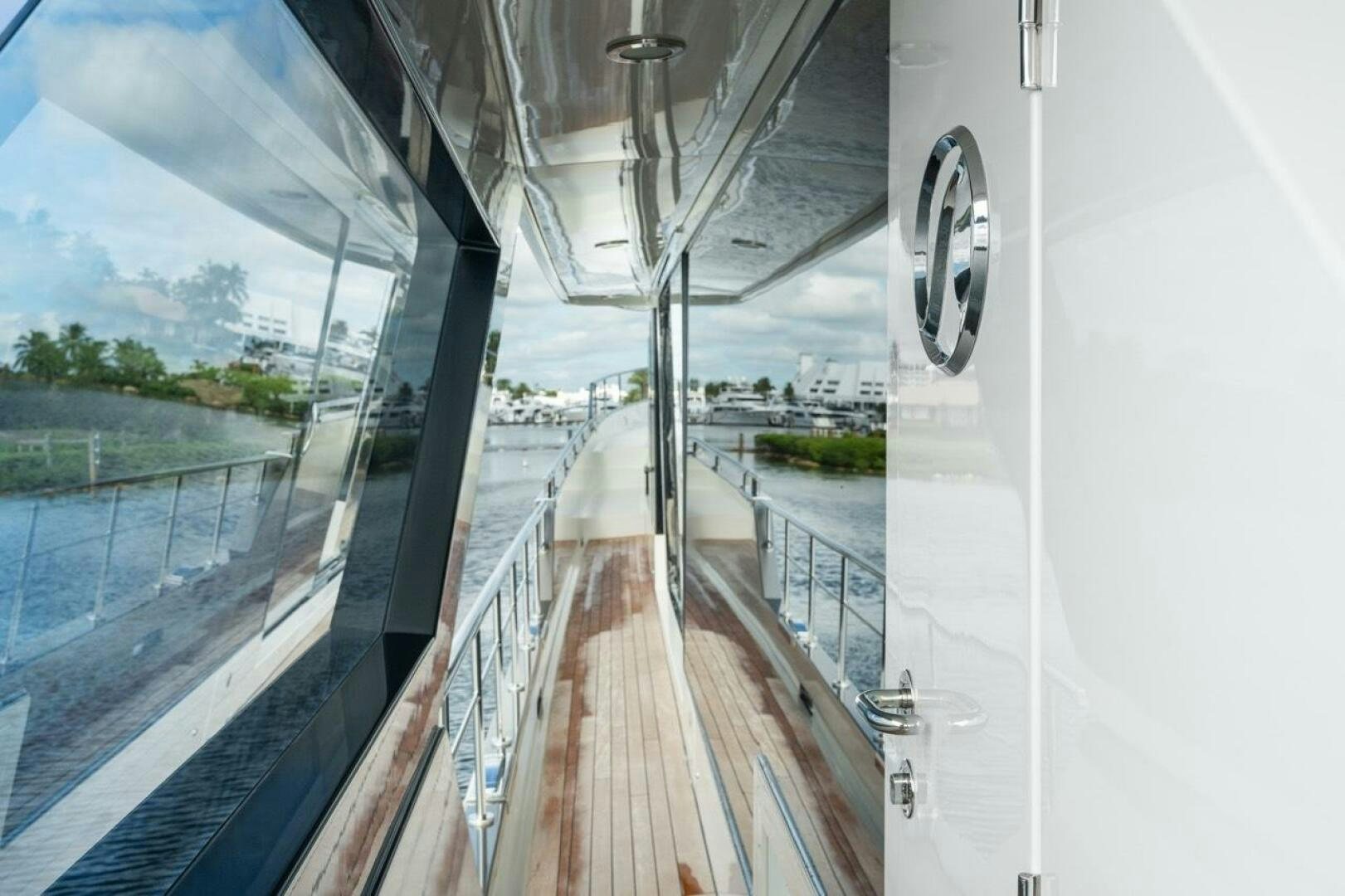 a boat on the water aboard LADY G Yacht for Sale
