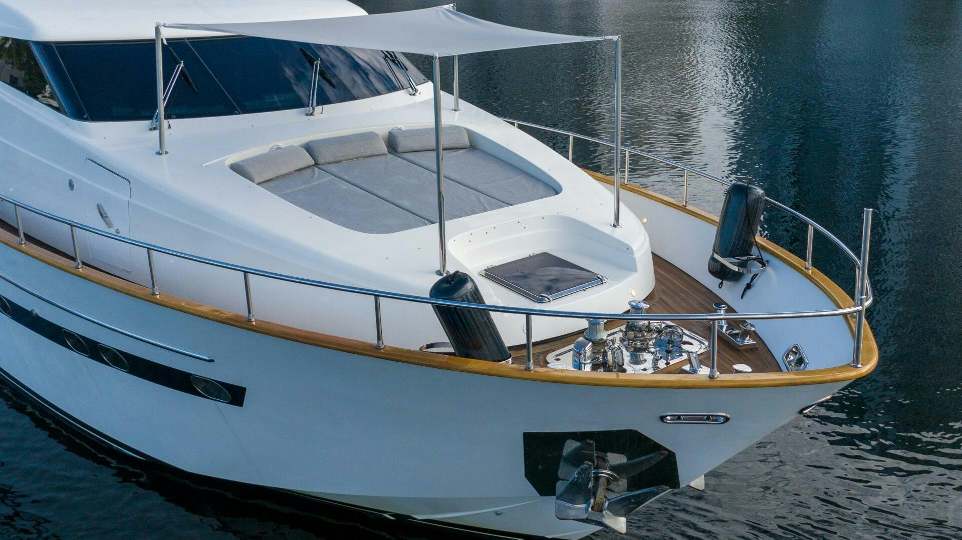 a boat on the water aboard LOSAND Yacht for Sale