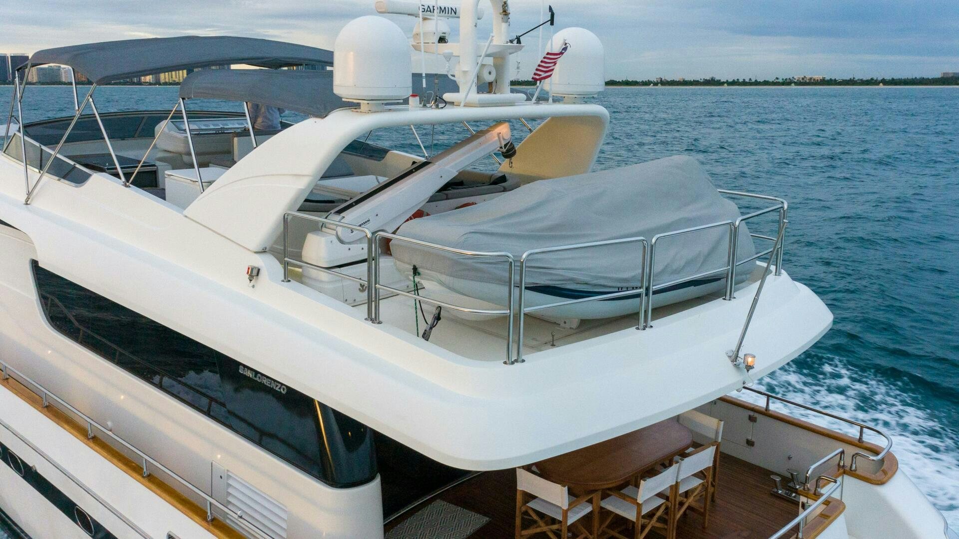 a boat on the water aboard LOSAND Yacht for Sale