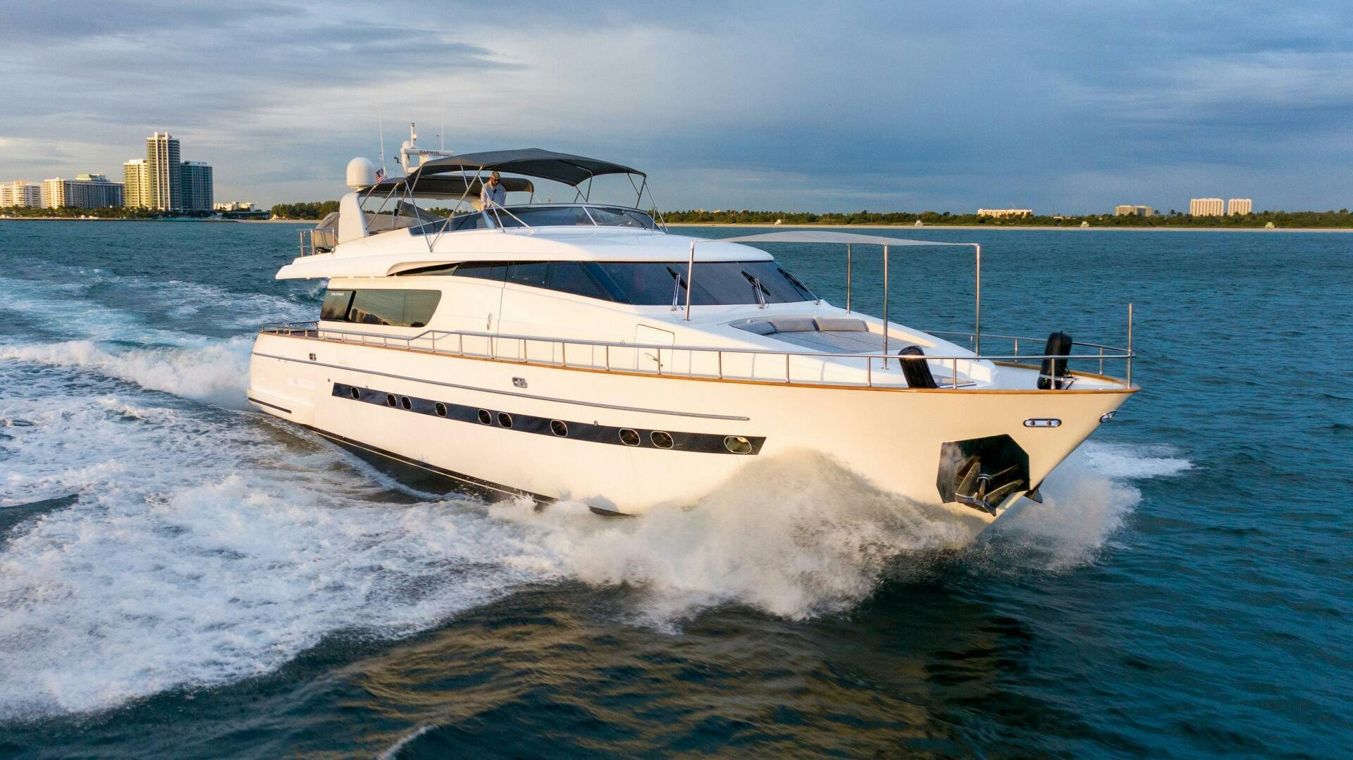 a boat on the water aboard LOSAND Yacht for Sale
