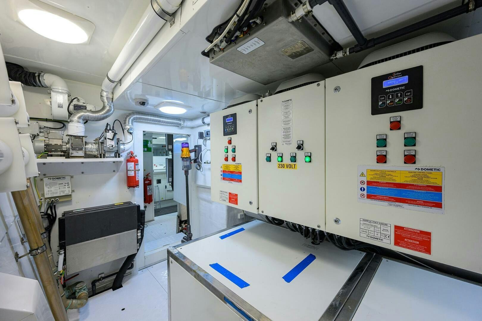 a room with medical equipment aboard GLORY Yacht for Sale