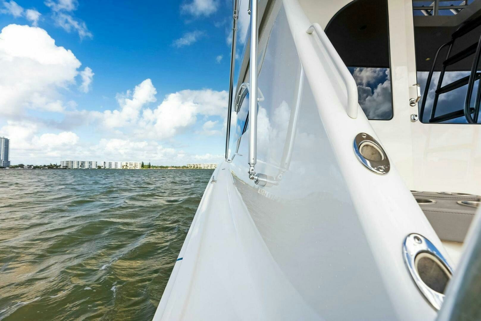a boat on the water aboard PRINCESS LILY Yacht for Sale