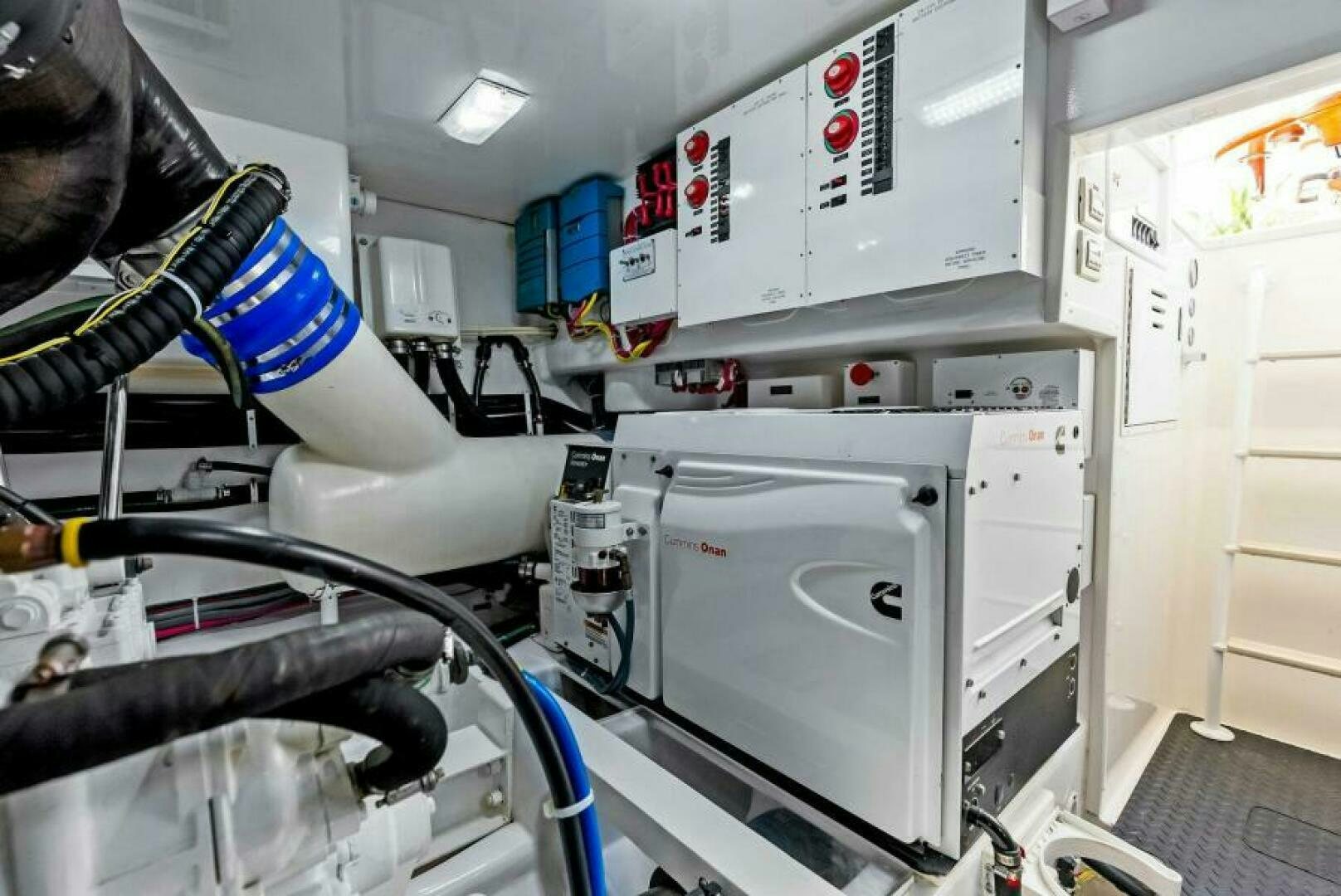 a machine with a large amount of equipment on it aboard PRINCESS LILY Yacht for Sale