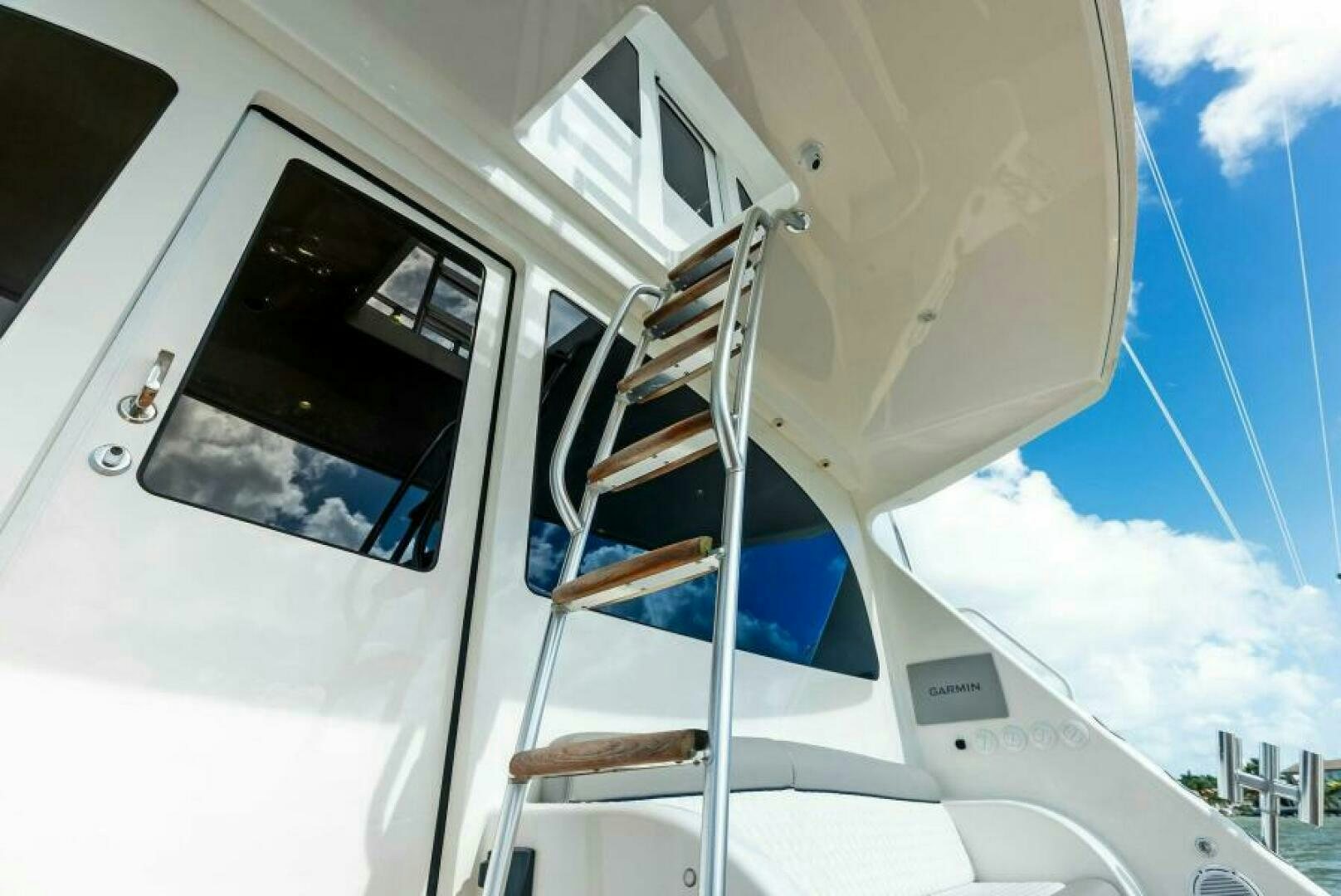 a ladder on a boat aboard PRINCESS LILY Yacht for Sale