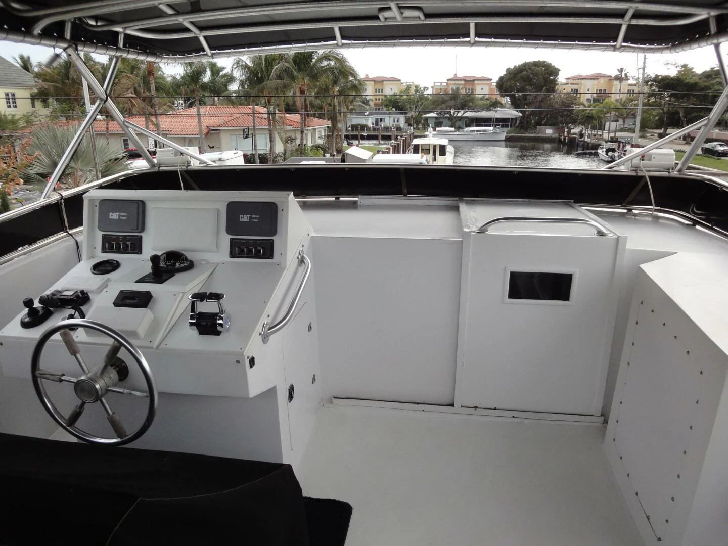 a white machine on a counter aboard PIER PRESSURE Yacht for Sale