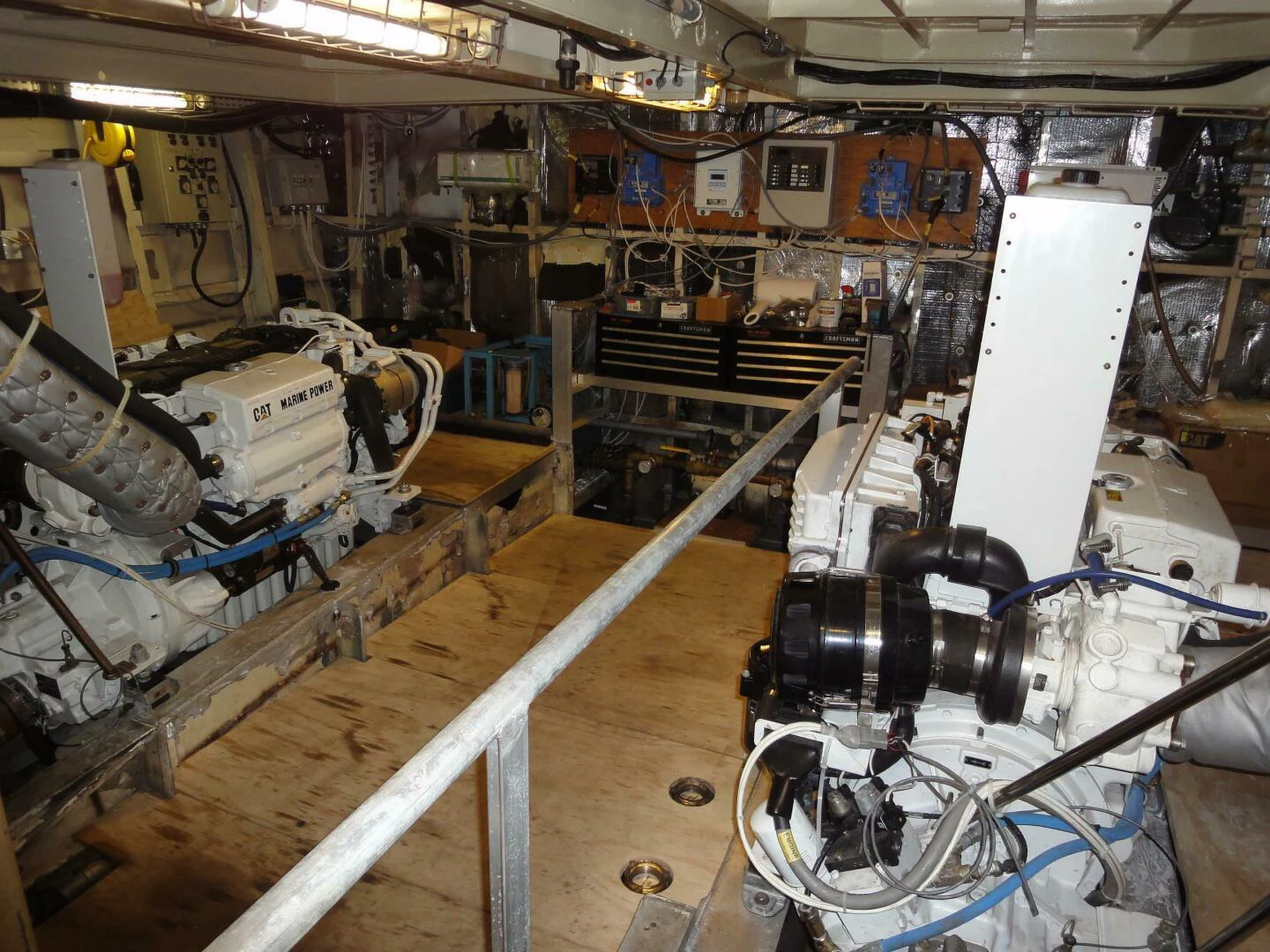 a large factory with machinery aboard PIER PRESSURE Yacht for Sale