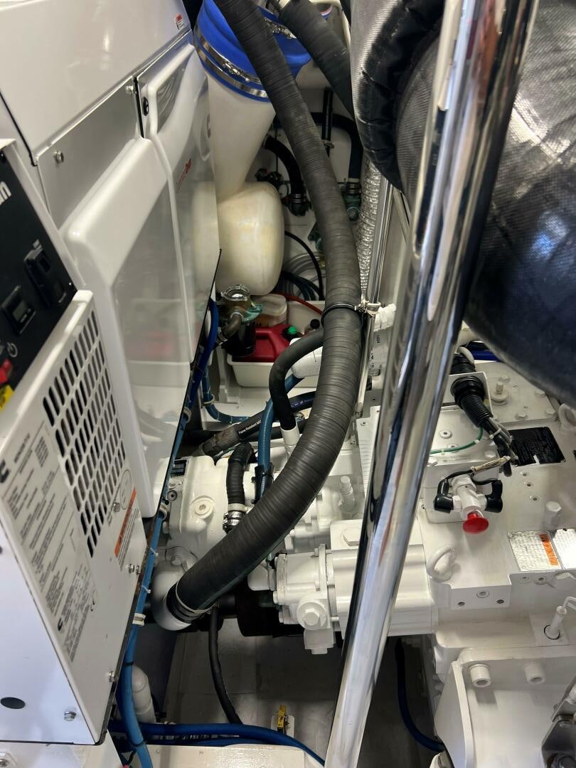 a close-up of a machine aboard HAPPY HEART Yacht for Sale