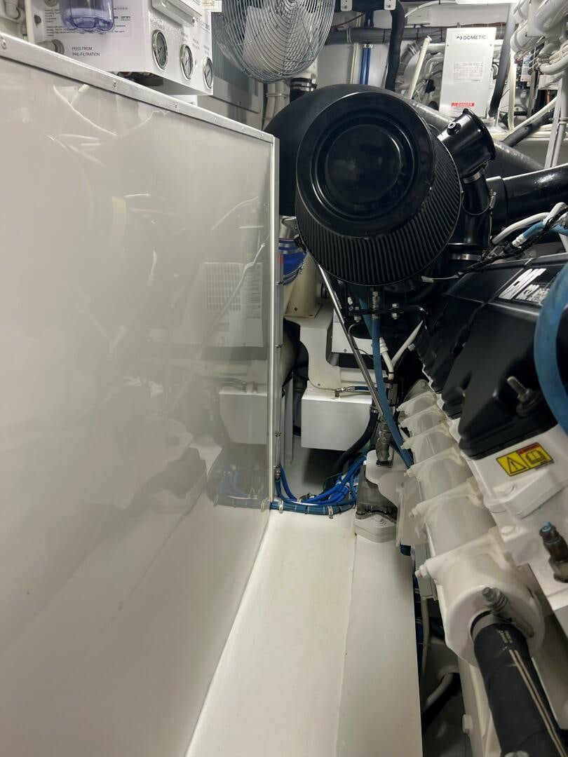 a close-up of a machine aboard HAPPY HEART Yacht for Sale