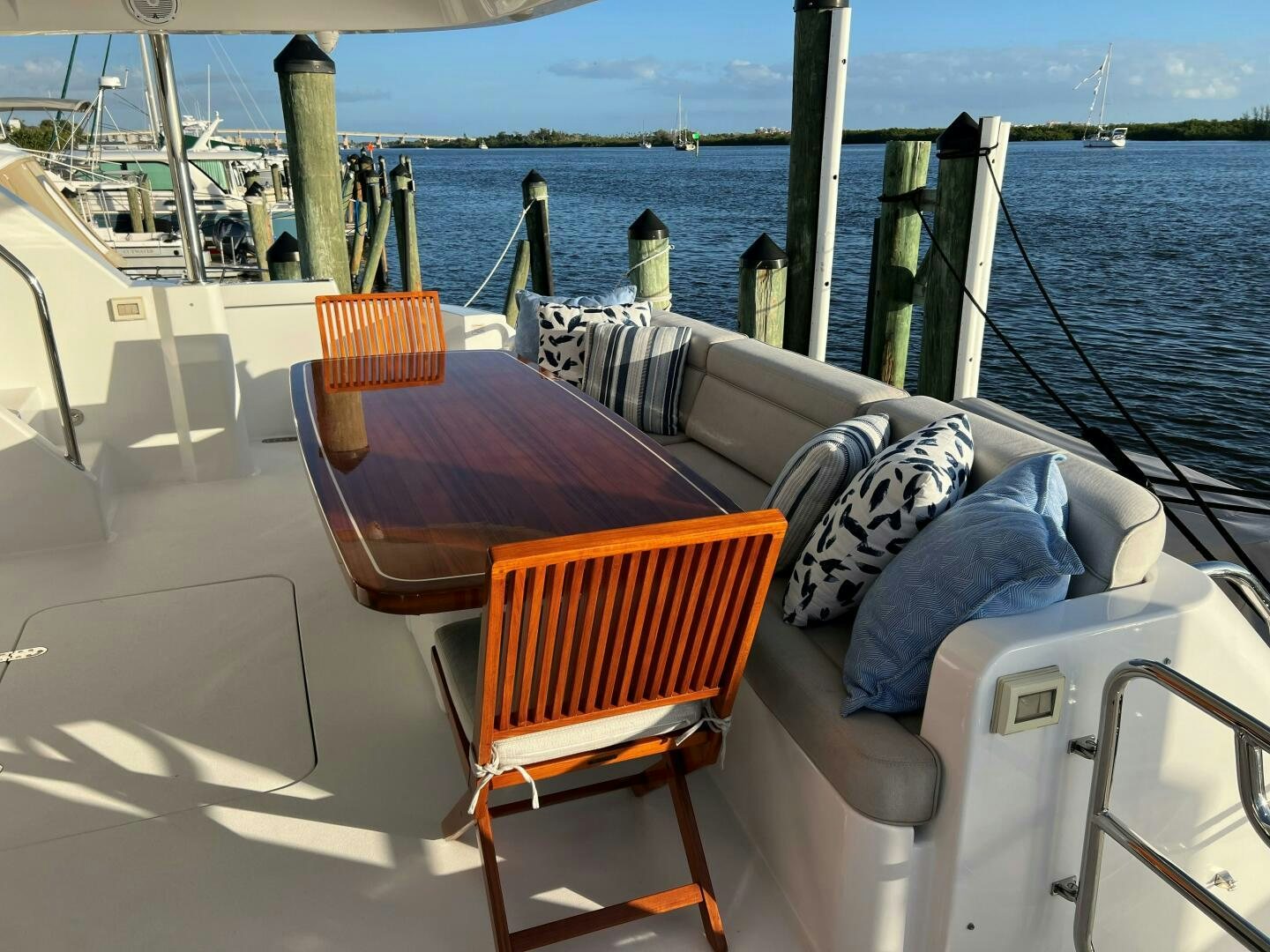 a boat on the water aboard HAPPY HEART Yacht for Sale