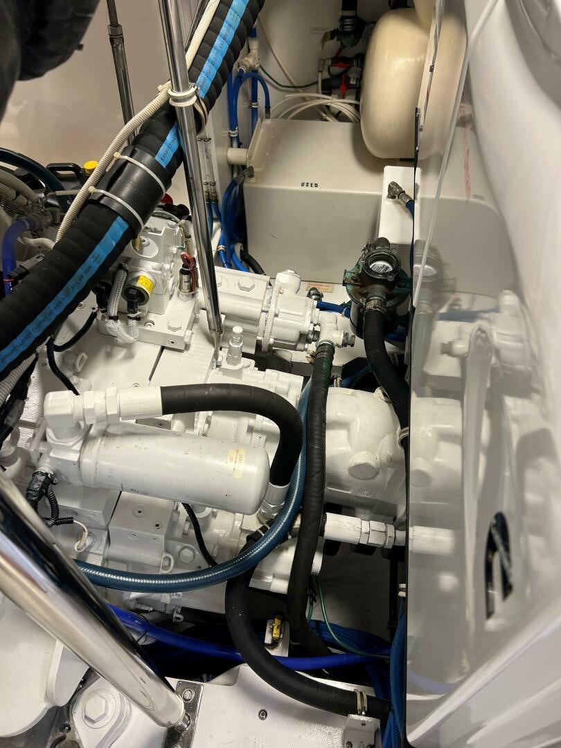 a close-up of a machine aboard HAPPY HEART Yacht for Sale