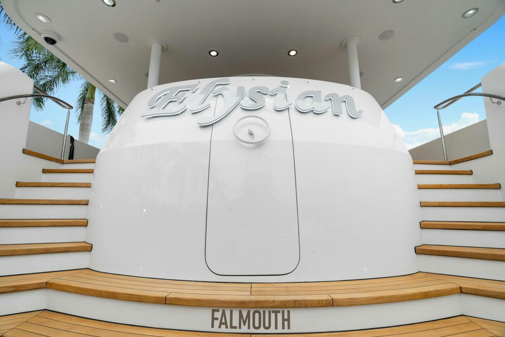 a large white machine aboard ELYSIAN Yacht for Sale