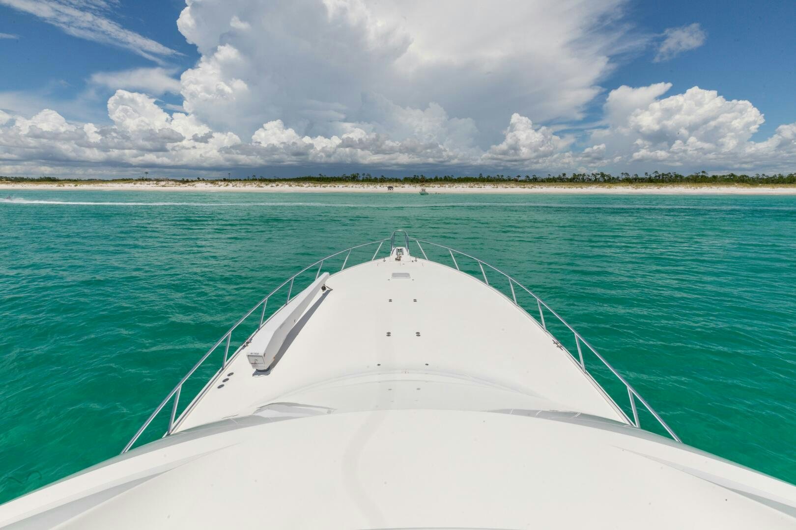 a boat on the water aboard SMOOTH RIDE Yacht for Sale