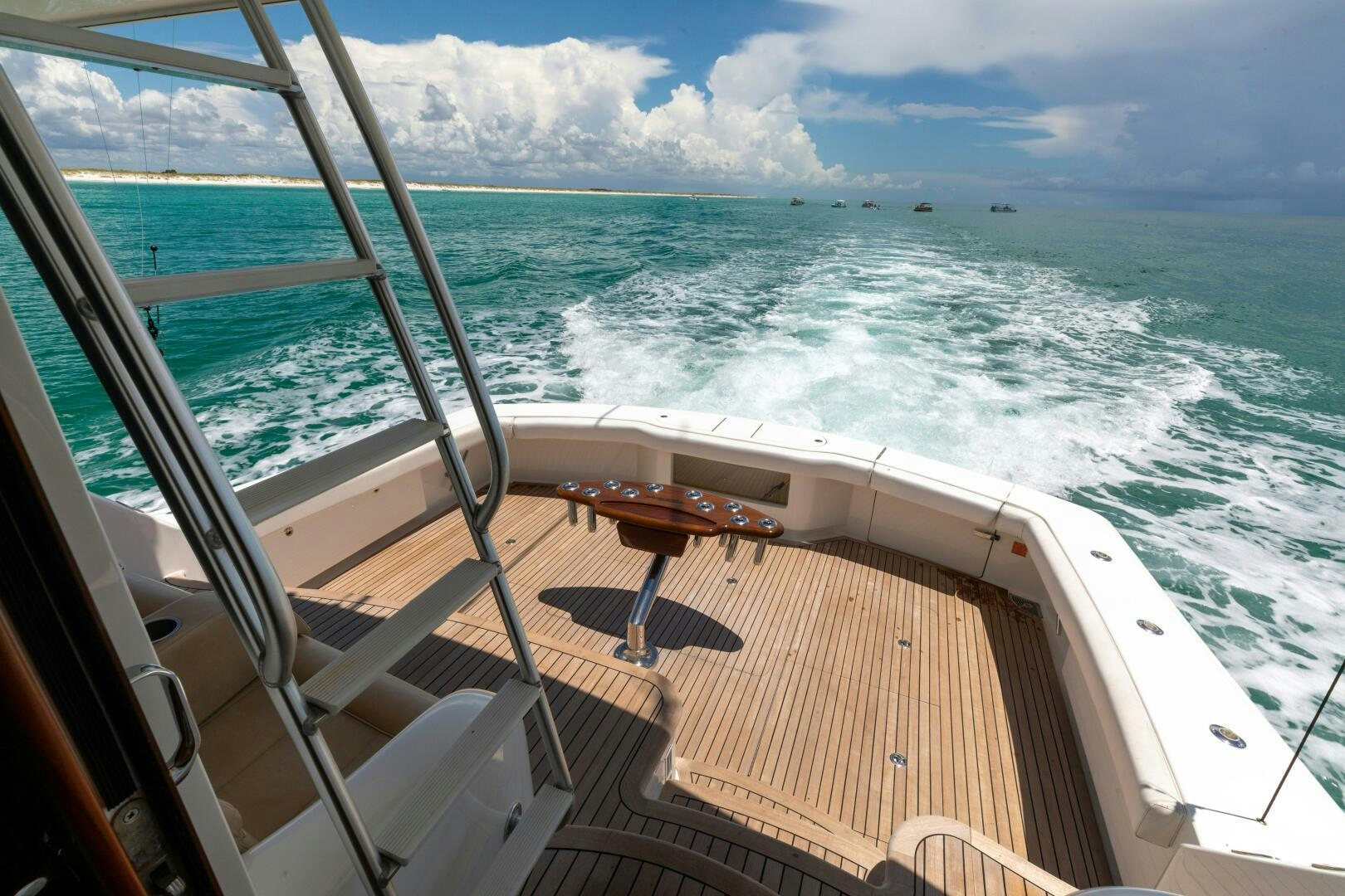 a boat on the water aboard SMOOTH RIDE Yacht for Sale